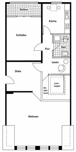 3 Zimmer Wohnung mit 82 m² in Bonn – Bild 7