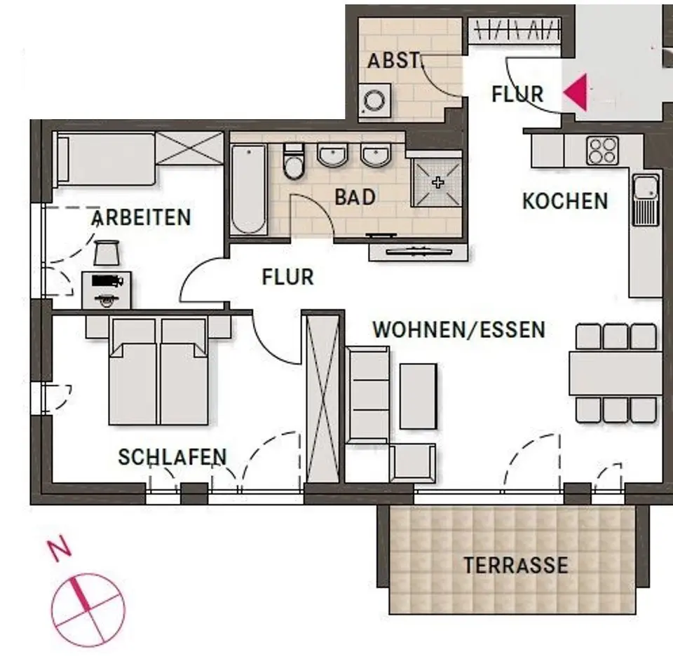 3 Zimmer Wohnung mit 80 m² in Villingen-Schwenningen – Bild 5