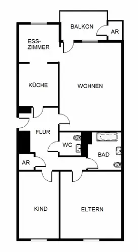 3 Zimmer Wohnung mit 80 m² in Gelsenkirchen – Bild 11
