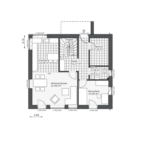 5 Zimmer Haus mit 136 m² in Wuppertal – Bild 2