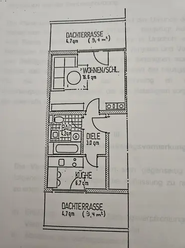 1 Zimmer Wohnung mit 40 m² in Regensburg – Bild 3