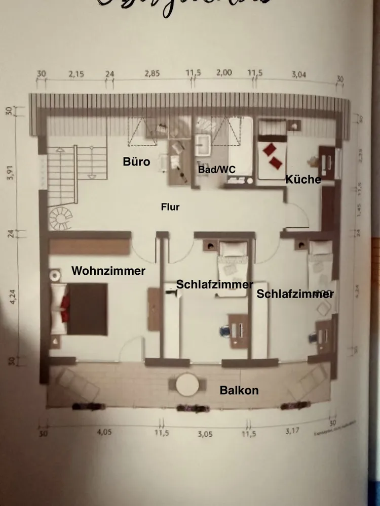3 Zimmer Wohnung mit 105 m² in Neu-Ulm – Bild 11