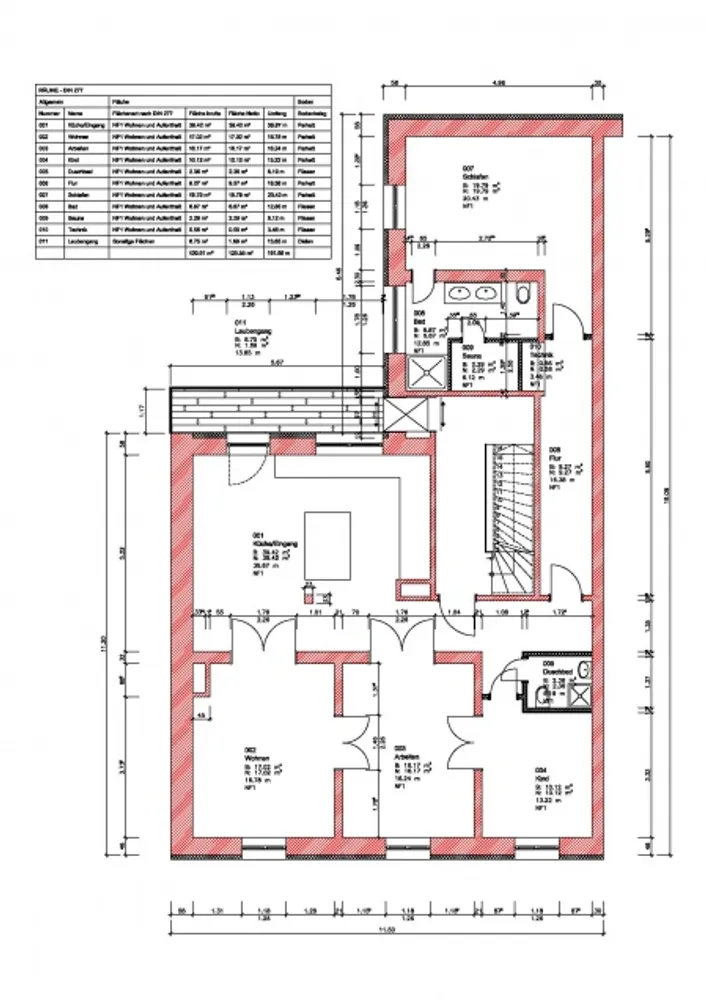 5 Zimmer Wohnung mit 131 m² in Frankfurt am Main – Bild 2