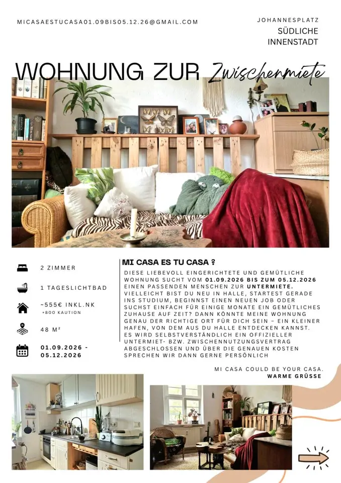 WG-Zimmer mit 37 m² in Dessau-Roßlau – Bild 10