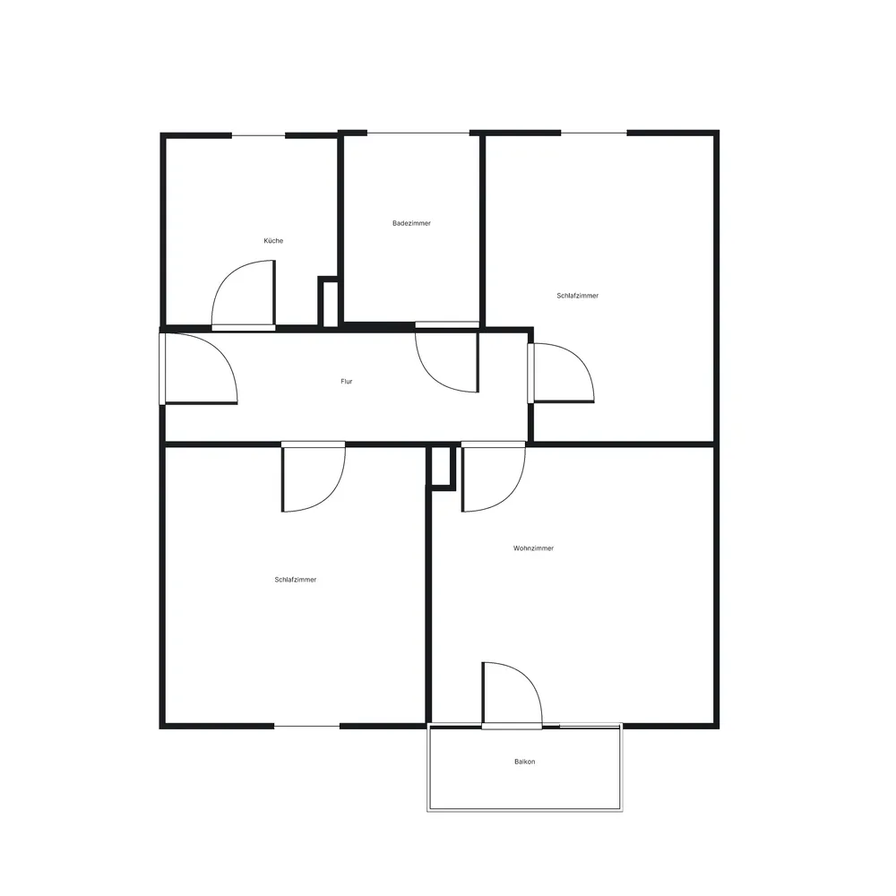 3 Zimmer Wohnung mit 74 m² in Offenburg – Bild 2
