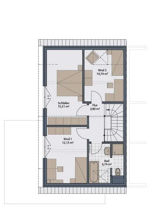 4 Zimmer Haus mit 120 m² in Ludwigshafen – Bild 6
