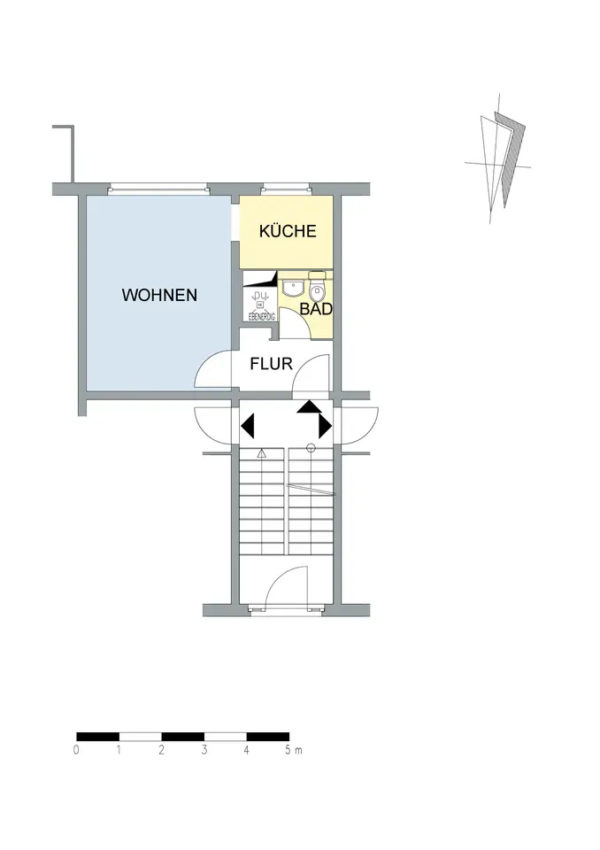 Studio mit 25 m² in Neubrandenburg – Bild 7