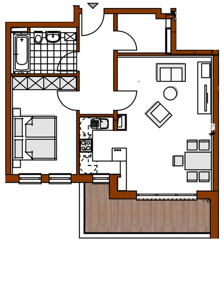 2 Zimmer Wohnung mit 63 m² in Rosenheim – Bild 9