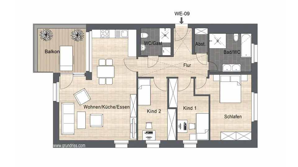 4 Zimmer Wohnung mit 104 m² in Limbach-Oberfrohna – Bild 5