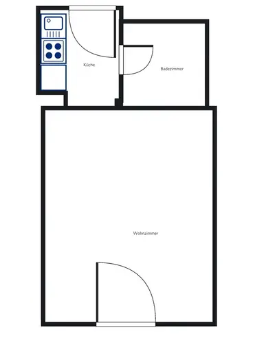 1 Zimmer Wohnung mit 26 m² in Frankfurt am Main – Bild 10
