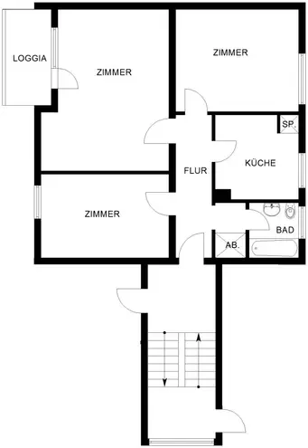 3 Zimmer Wohnung mit 74 m² in Bochum – Bild 3
