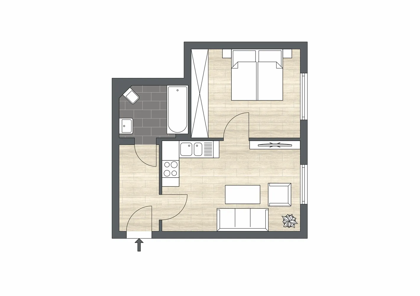 1 Zimmer Wohnung mit 36 m² in Solingen – Bild 5