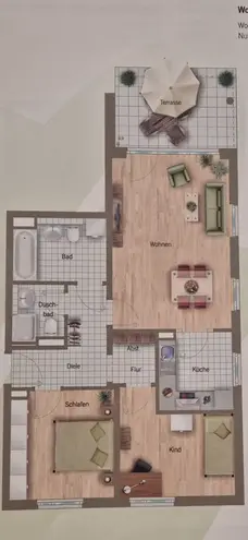 3 Zimmer Wohnung mit 76 m² in München – Bild 7