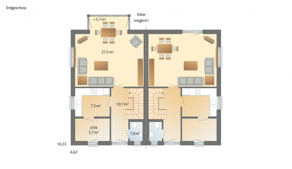 4 Zimmer Haus mit 120 m² in Essen – Bild 5