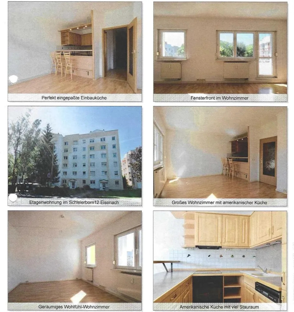 3 Zimmer Wohnung mit 61 m² in Eisenach – Bild 2