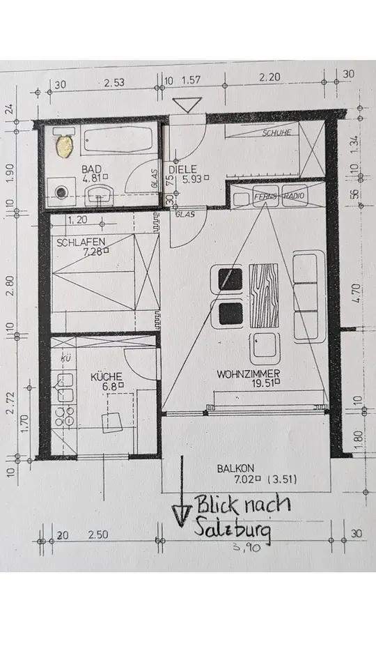 2 Zimmer Wohnung mit 48 m² in Berchtesgaden – Bild 5