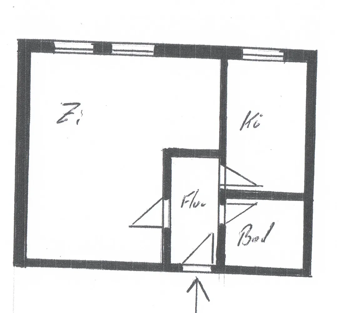 1 Zimmer Wohnung mit 35 m² in Celle – Bild 2