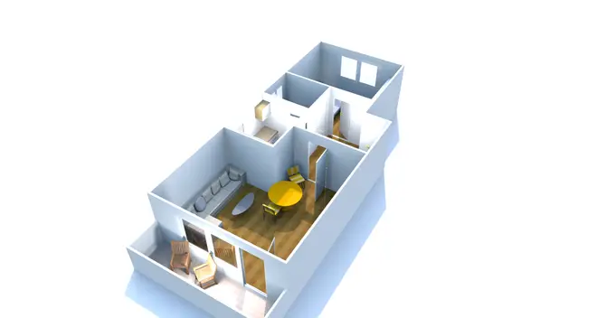 2 Zimmer Wohnung mit 59 m² in Bonn – Bild 2