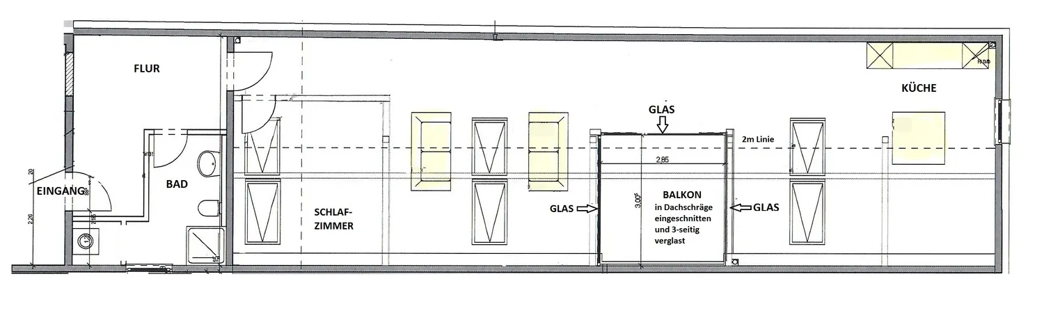 3 Zimmer Wohnung mit 75 m² in Coburg – Bild 3