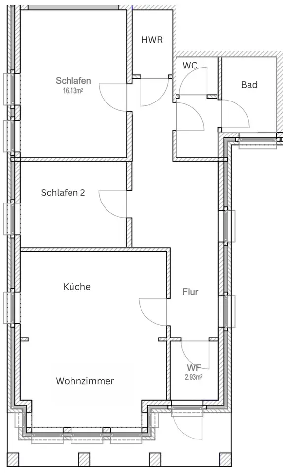 3 Zimmer Wohnung mit 80 m² in Emden – Bild 3