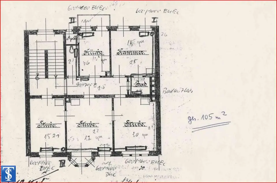 4 Zimmer Wohnung mit 105 m² in Plauen – Bild 5