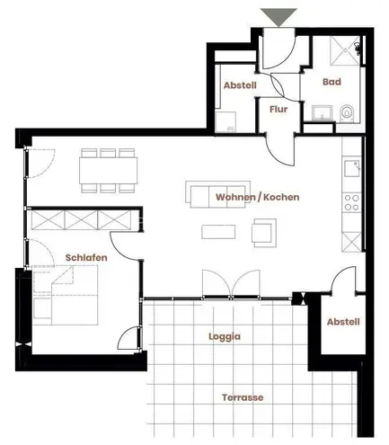2 Zimmer Wohnung mit 80 m² in Bremen – Bild 10