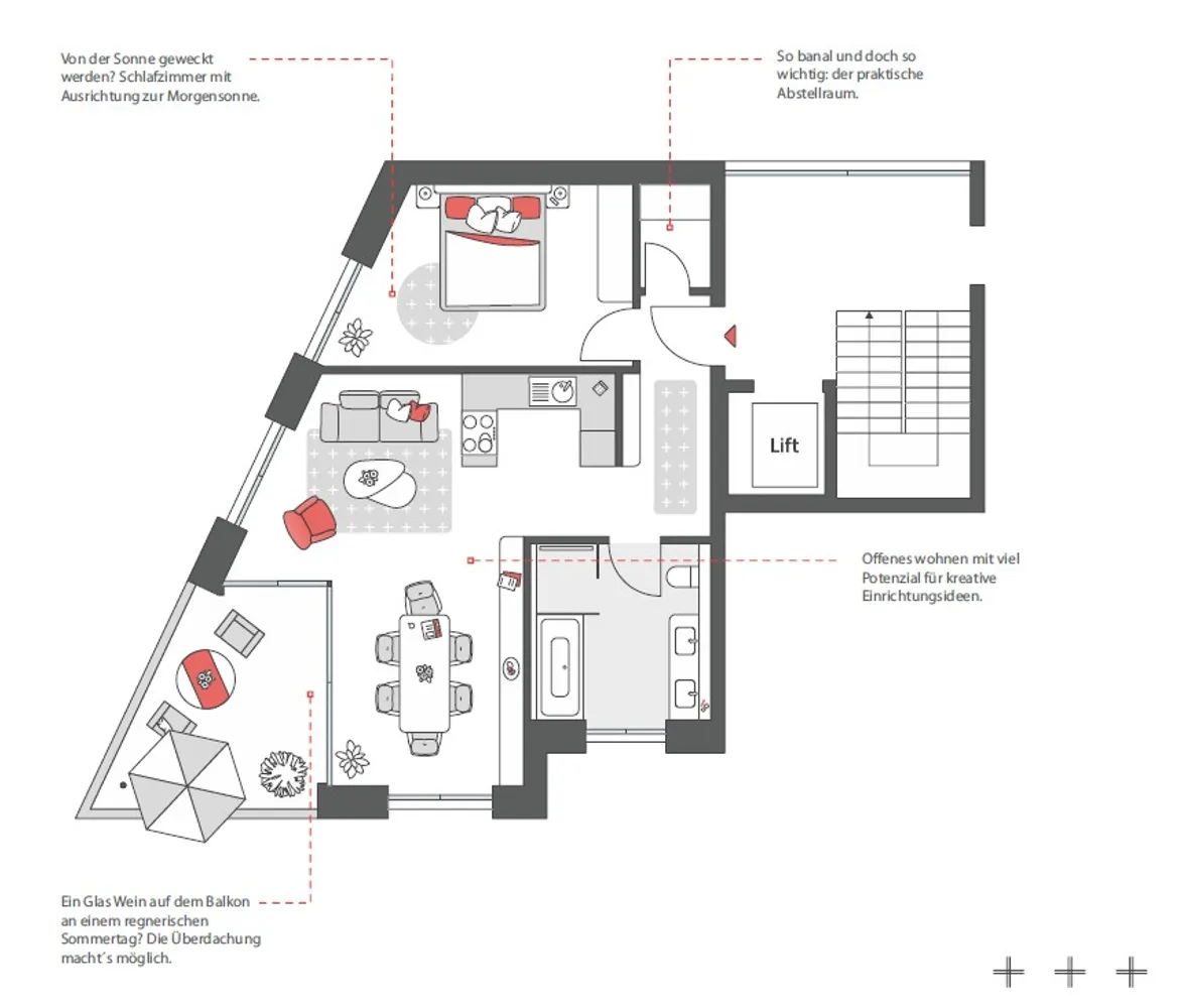 3 Zimmer Wohnung mit 69 m² in Friedrichshafen – Bild 10