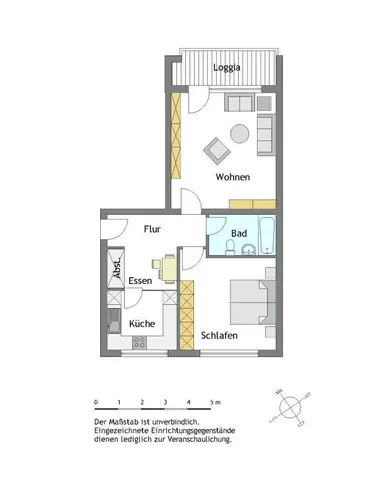 2 Zimmer Wohnung mit 65 m² in Mülheim an der Ruhr – Bild 2