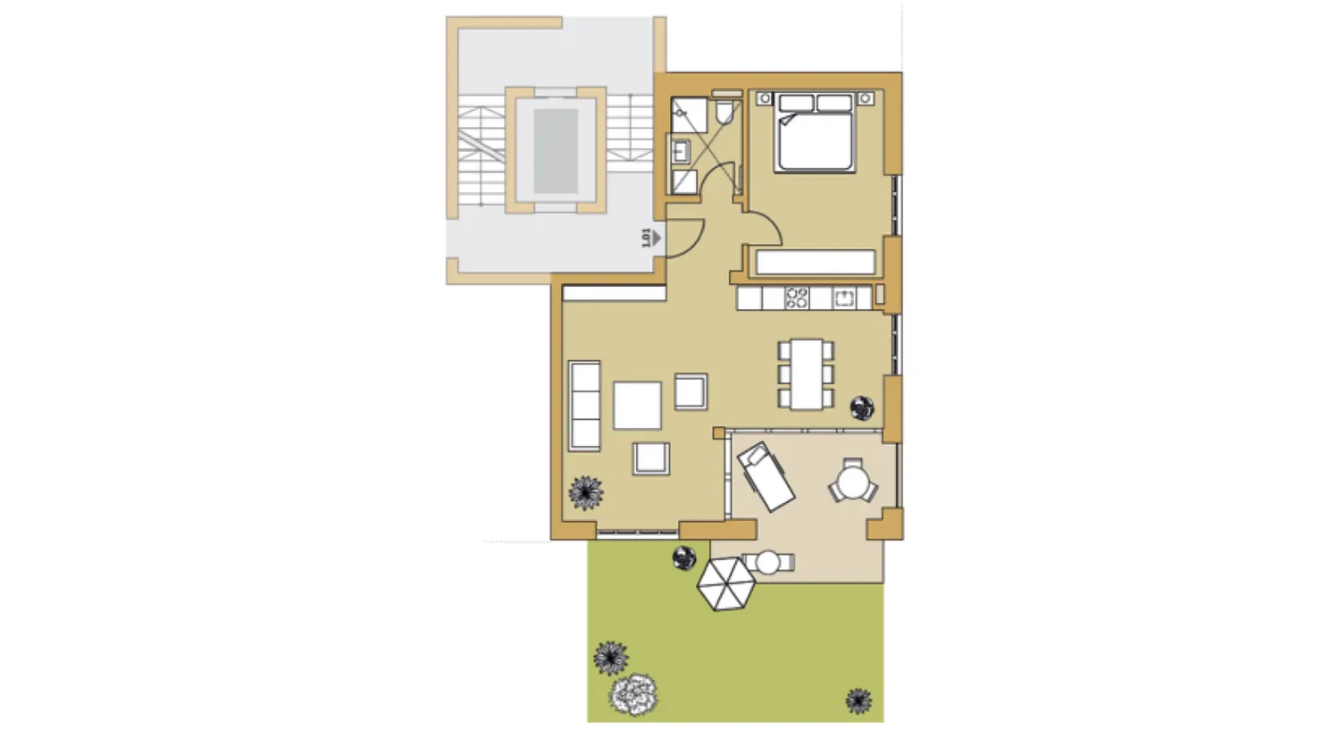 2 Zimmer Wohnung mit 74 m² in Kempten (Allgäu) – Bild 4