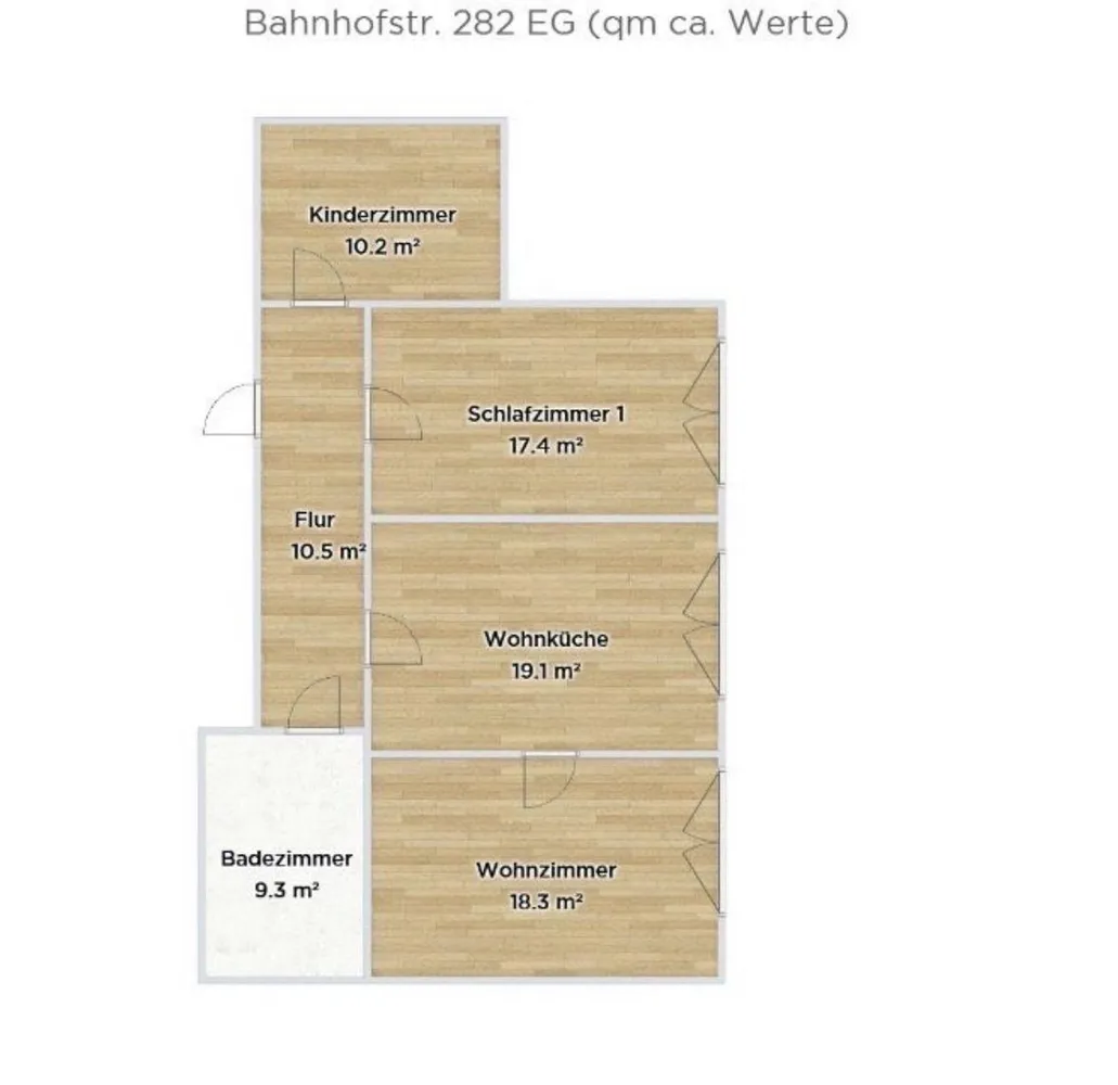 4 Zimmer Wohnung mit 85 m² in Herne – Bild 5