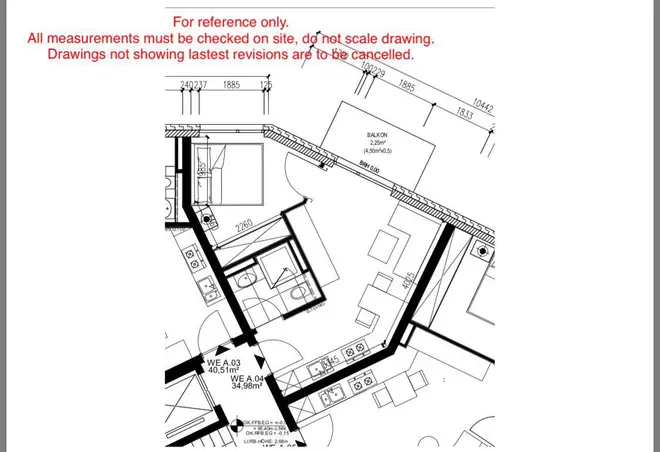 2 Zimmer Wohnung mit 46 m² in Frankfurt am Main – Bild 2