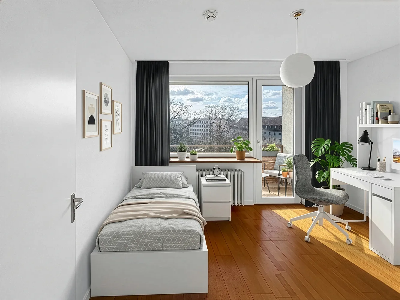 3 Zimmer Wohnung mit 100 m² in Würzburg – Bild 3