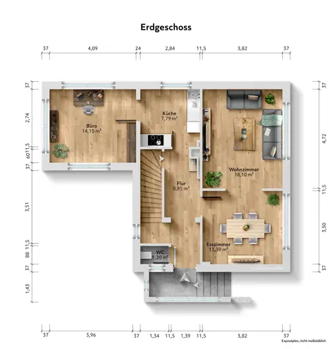 5 Zimmer Haus mit 126 m² in Norderstedt – Bild 3