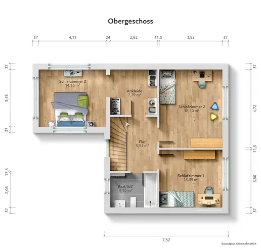 5 Zimmer Haus mit 126 m² in Norderstedt – Bild 4