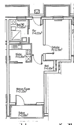 2 Zimmer Wohnung mit 57 m² in Leipzig – Bild 6