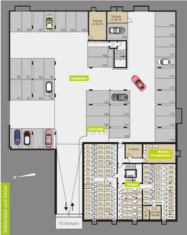 2 Zimmer Wohnung mit 44 m² in Freiburg im Breisgau – Bild 4