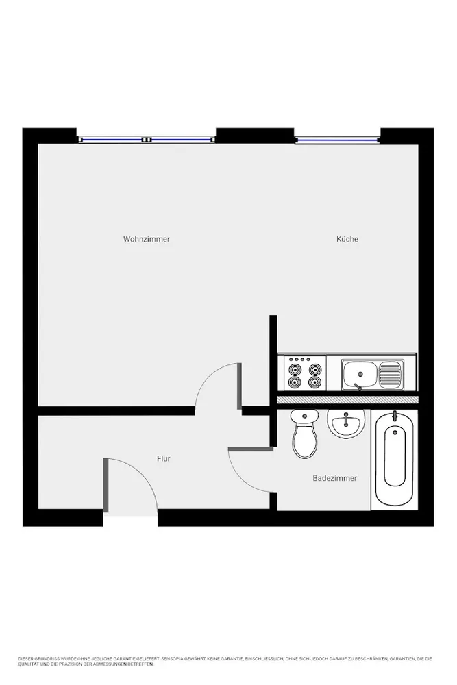 1 Zimmer Wohnung mit 33 m² in Leipzig – Bild 9