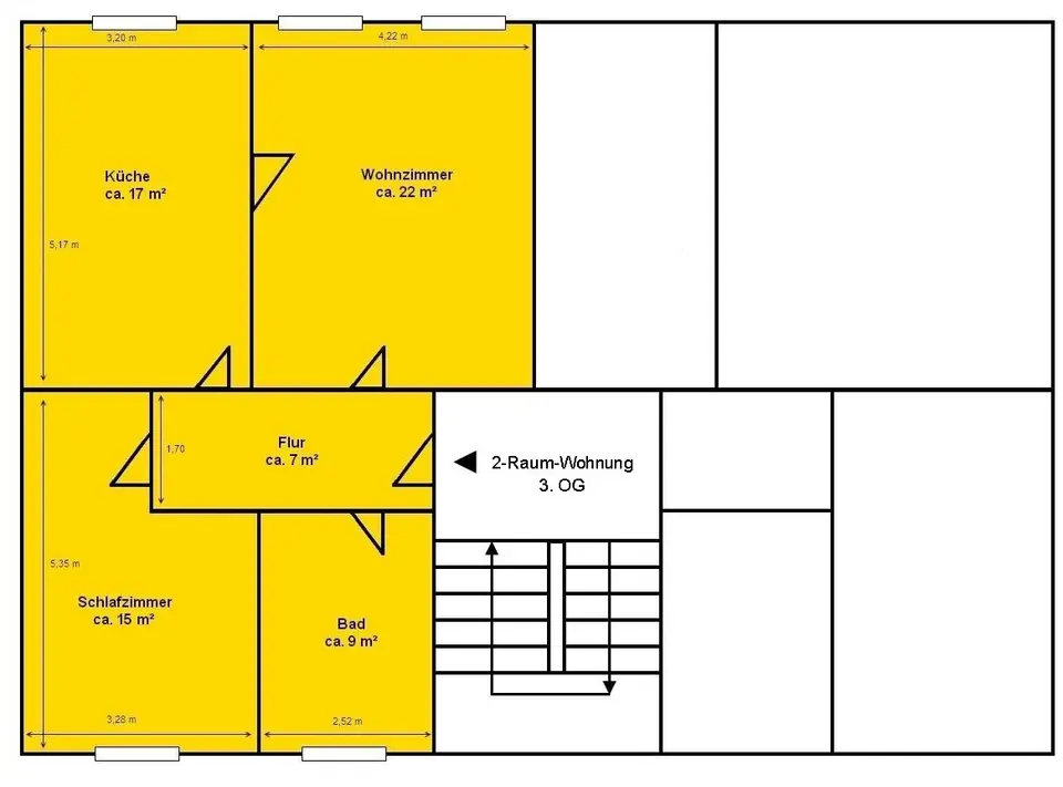2 Zimmer Wohnung mit 70 m² in Cottbus – Bild 5