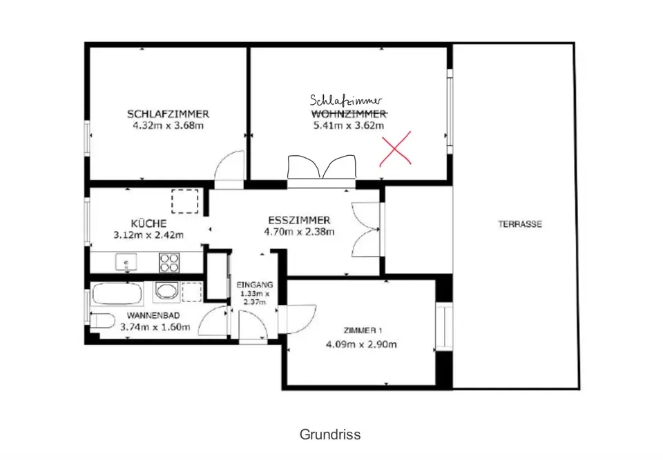 WG-Zimmer mit 25 m² in Flensburg – Bild 8