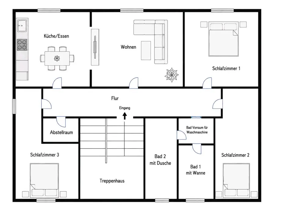 3 Zimmer Wohnung mit 87 m² in Dresden – Bild 9