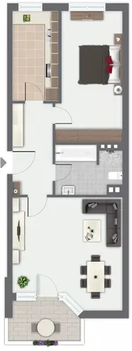 2 Zimmer Wohnung mit 67 m² in Köln – Bild 8