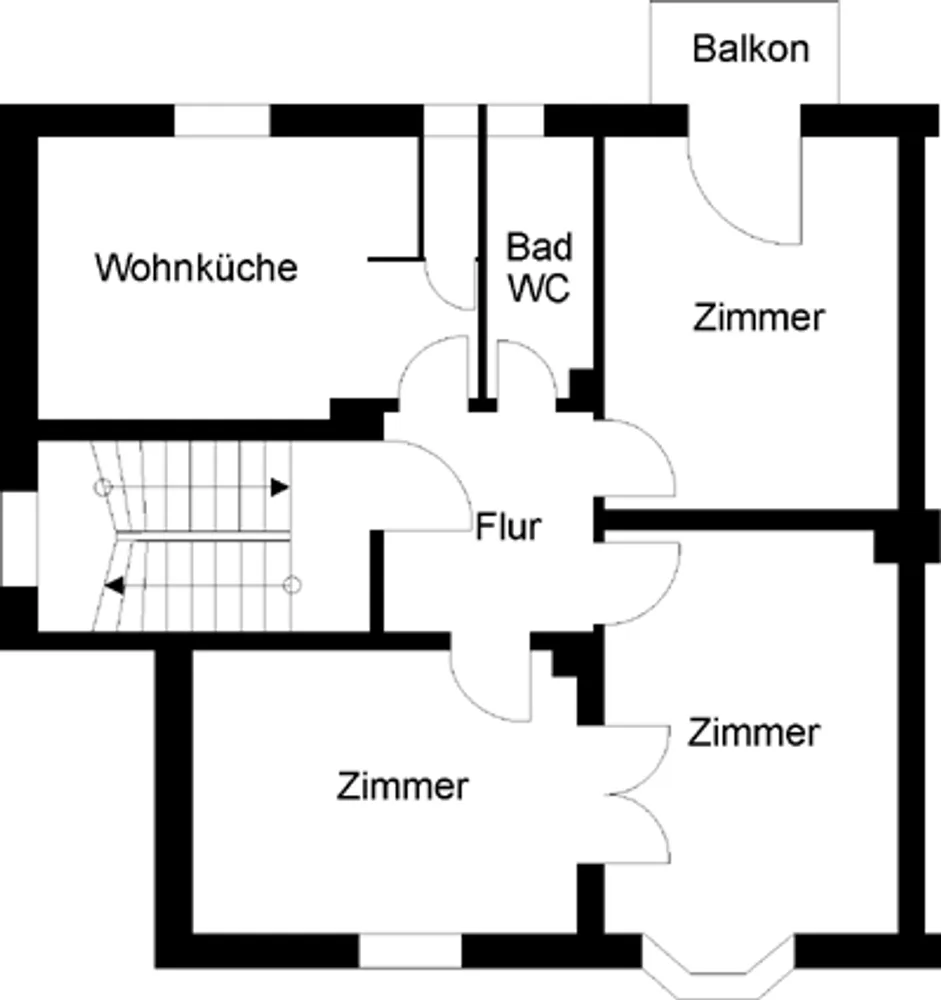 3 Zimmer Wohnung mit 81 m² in Wuppertal – Bild 1