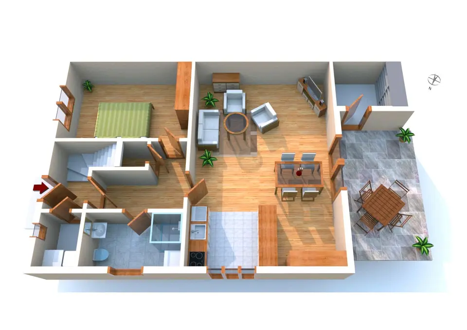 3 Zimmer Wohnung mit 106 m² in Rostock – Bild 10
