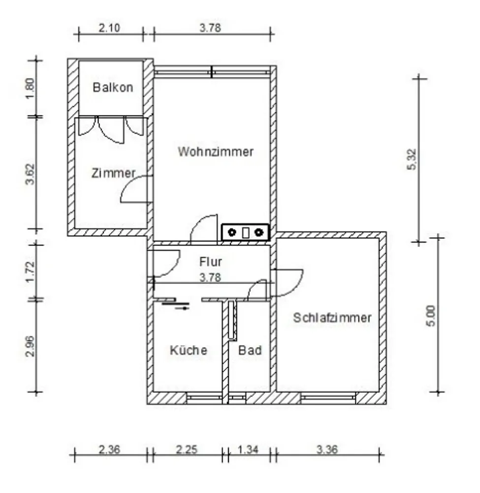 3 Zimmer Wohnung mit 65 m² in Magdeburg – Bild 10