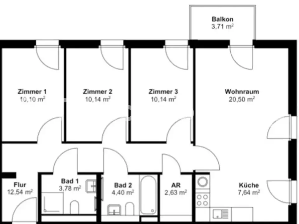 Studio mit 35 m² in Berlin – Bild 9