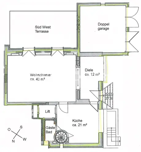 4 Zimmer Wohnung mit 166 m² in Rostock – Bild 12