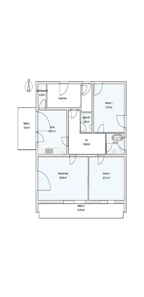 4 Zimmer Wohnung mit 115 m² in Waldshut-Tiengen – Bild 5