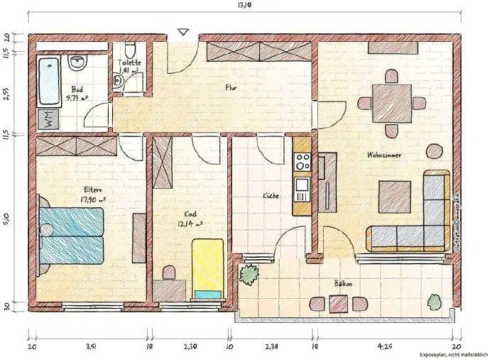 4 Zimmer Wohnung mit 115 m² in Waldshut-Tiengen – Bild 10