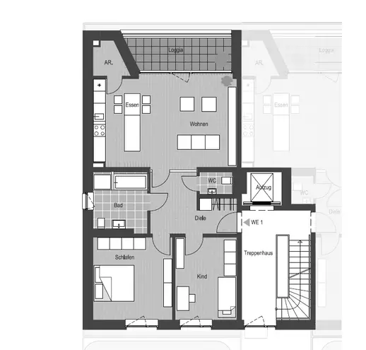 3 Zimmer Wohnung mit 89 m² in Aachen – Bild 6