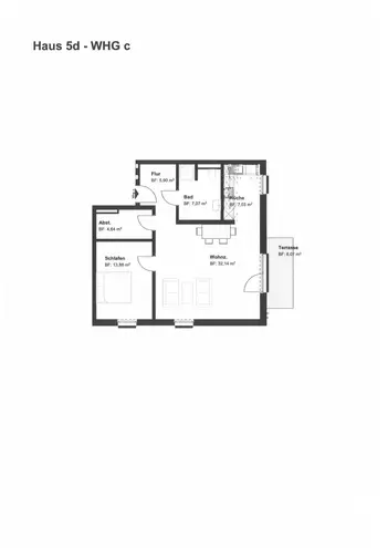 2 Zimmer Wohnung mit 74 m² in Rostock – Bild 2